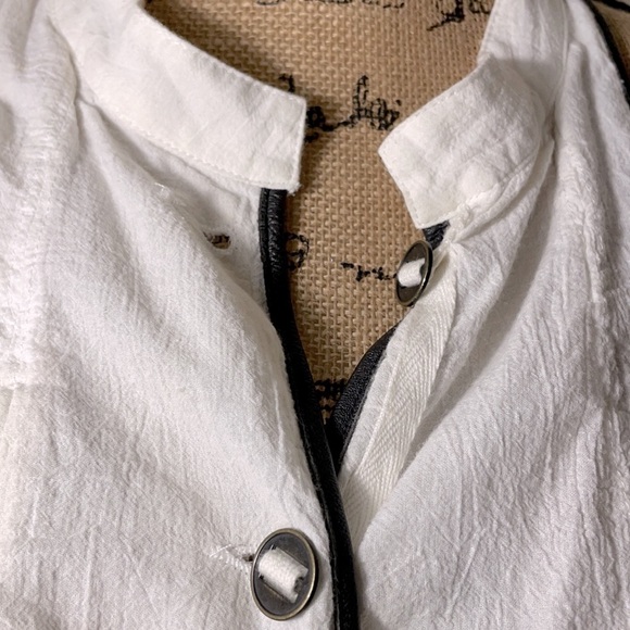 Free People Leather and Lace Boho Vest - Picture 8 of 15